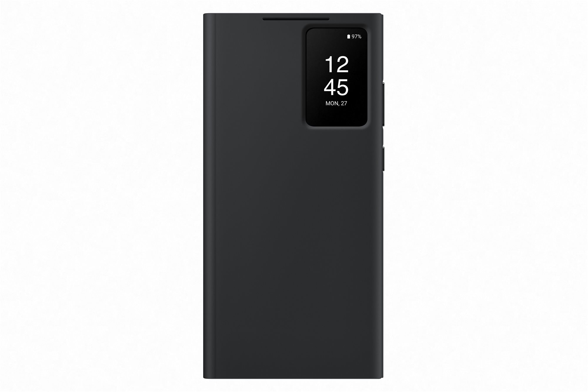 Mobiltelefon tok Samsung Galaxy S23 Ultra Flip tok Smart View Fekete