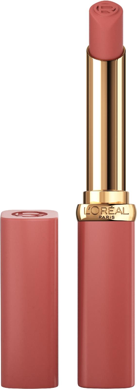 Rúzs L'ORÉAL PARIS Color Riche Intense Volume Matte Colors of Worth 600 Le Nude Audacious rúzs 1