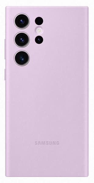 Telefon tok Samsung Galaxy S23 Ultra szilikon hátlap Lavender