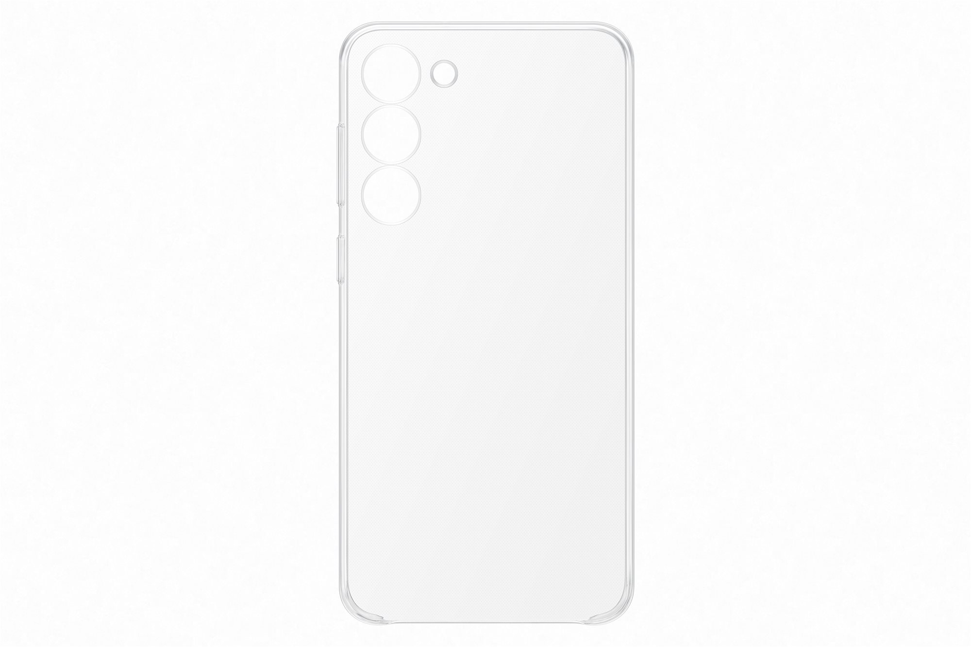 Telefon tok Samsung Galaxy S23+ átlátszó hátsó borító
