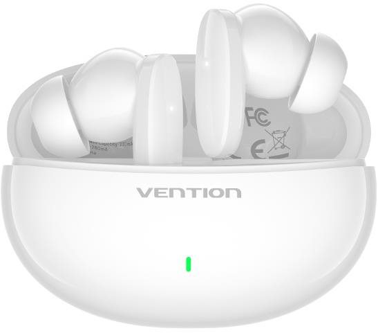 Vezeték nélküli fül-/fejhallgató Vention HiFun Ture Wireless Bluetooth Earbuds White