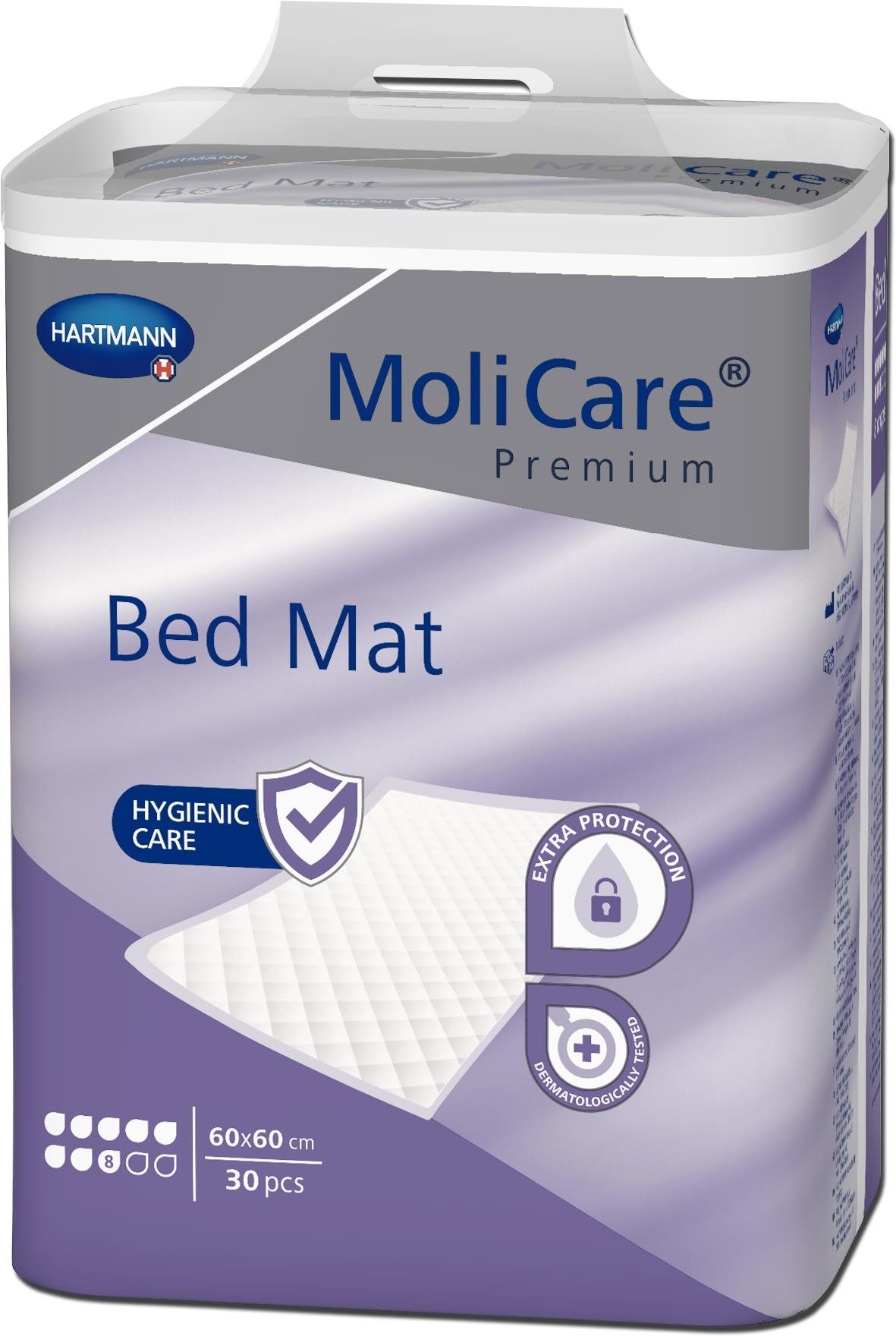 Adapter zur Wasserkühlung MOLICARE Bed Mat 8 csepp 60 × 60 cm 30 db