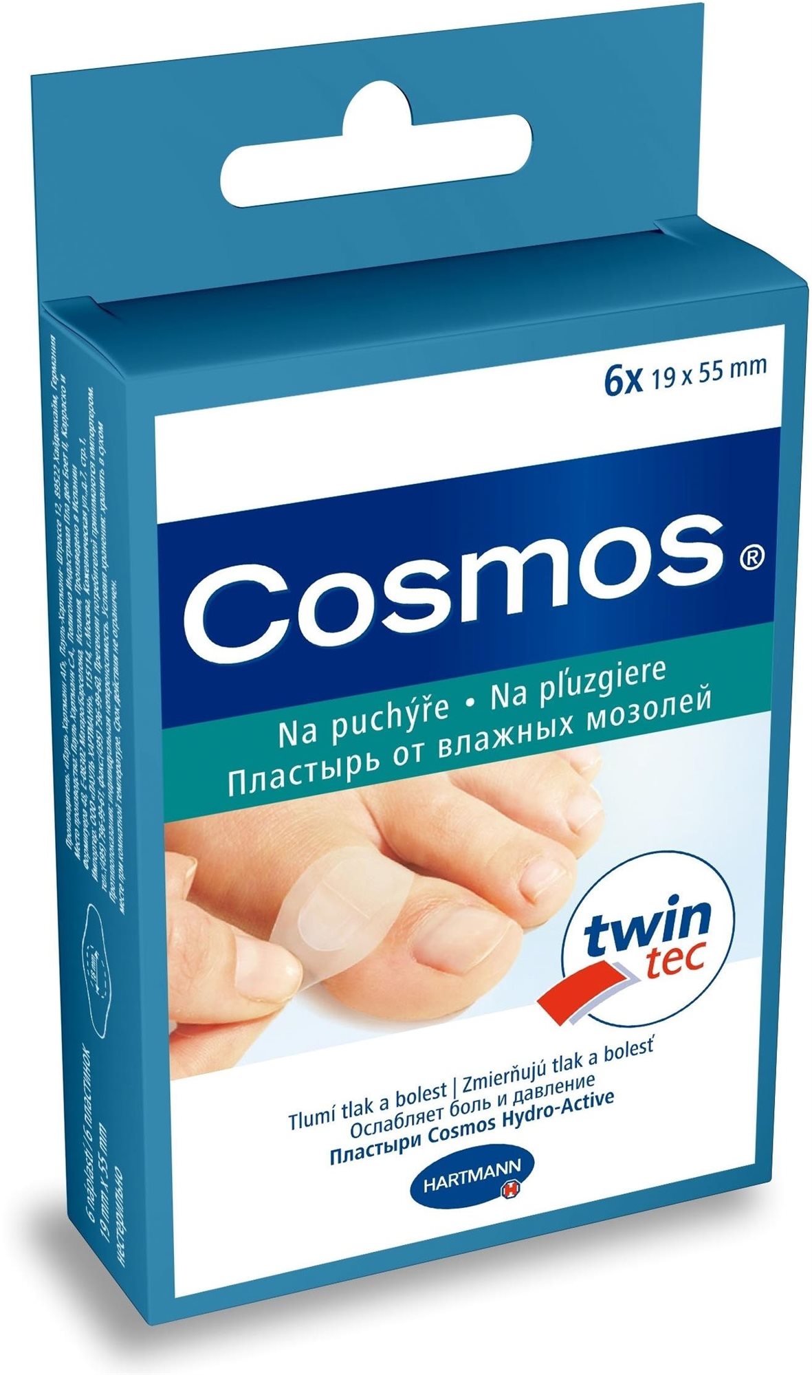 Tapasz COSMOS zselés vízhólyagtapasz lábujjakra 1