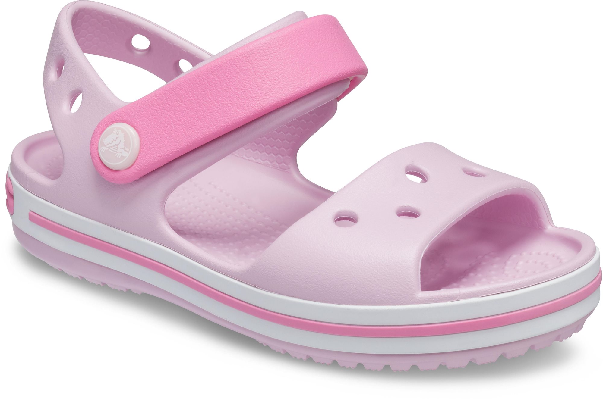 Szandál Crocs Crocband Sandal Kids Ballerina Pink