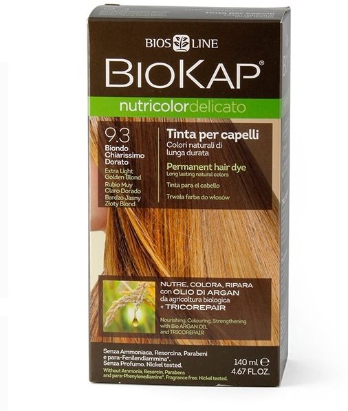 Természetes hajfesték BIOKAP Nutricolor Delicato