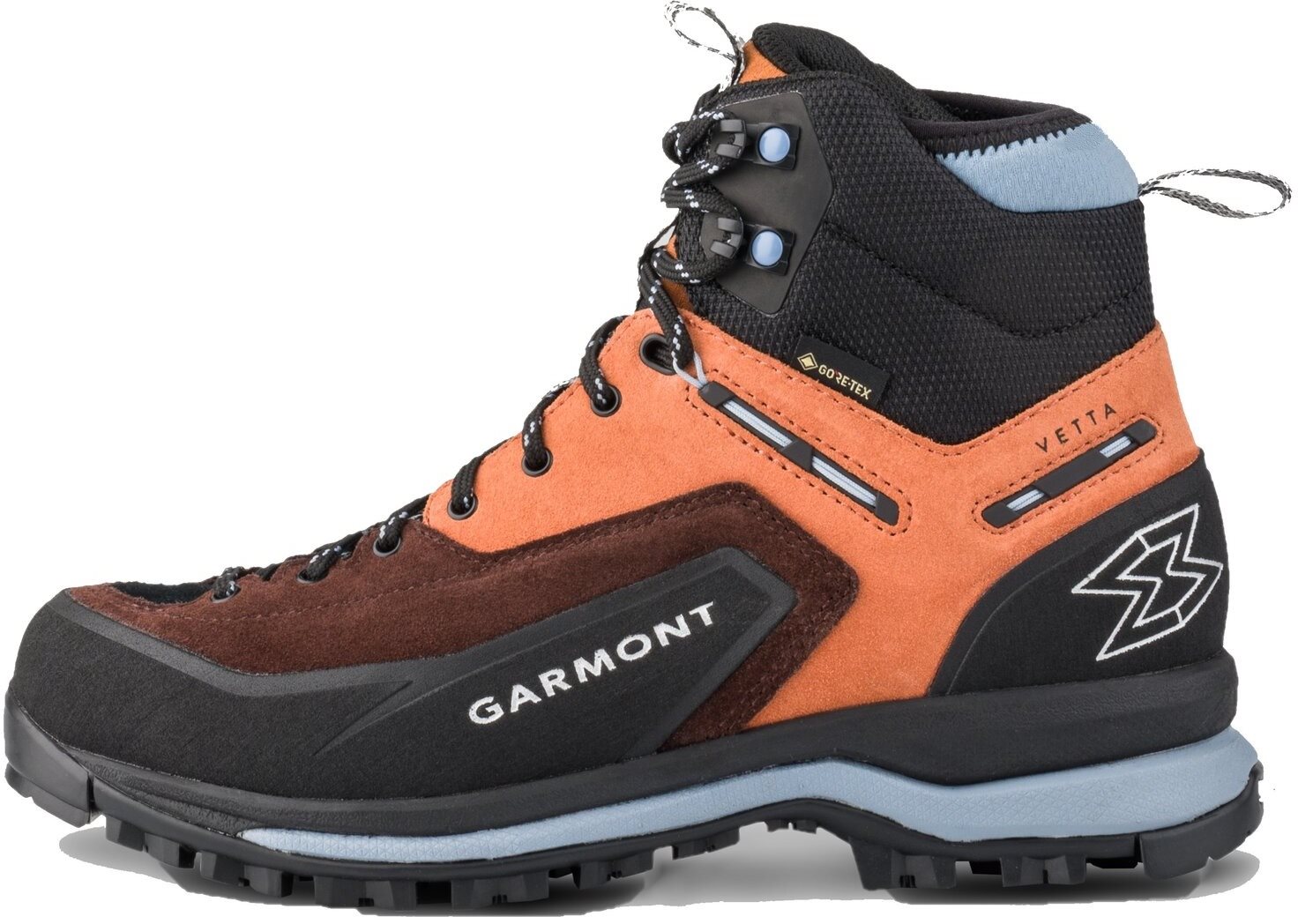 Trekking cipő Garmont Vetta Tech Gtx Wms Dark Brown/Rust