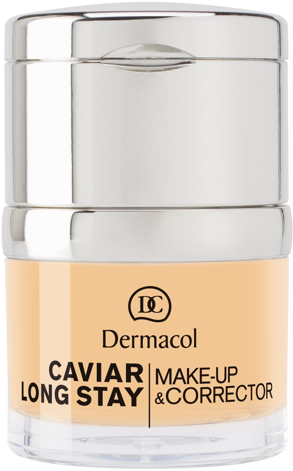 Alapozó DERMACOL Caviar Long Stay Make-Up & Corrector No.1