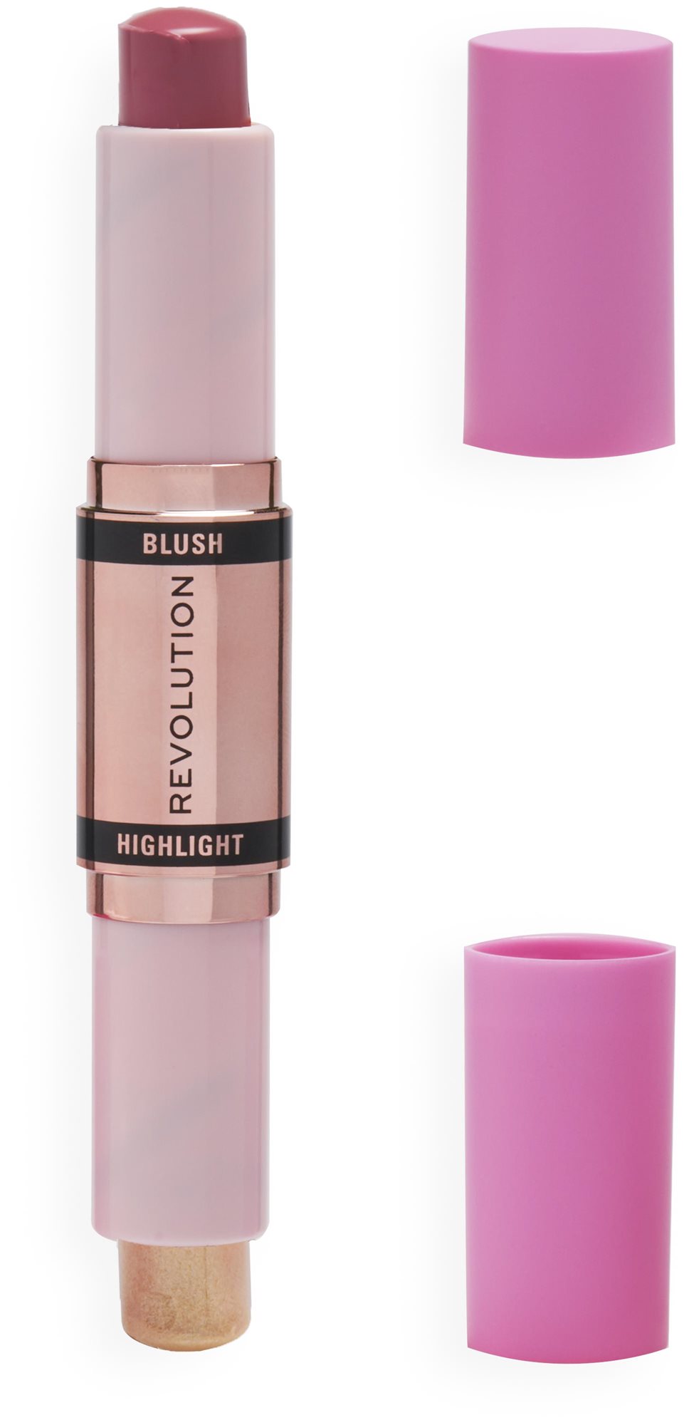 Arcpirosító REVOLUTION Blush & Highlight Stick Mauve Glow 8