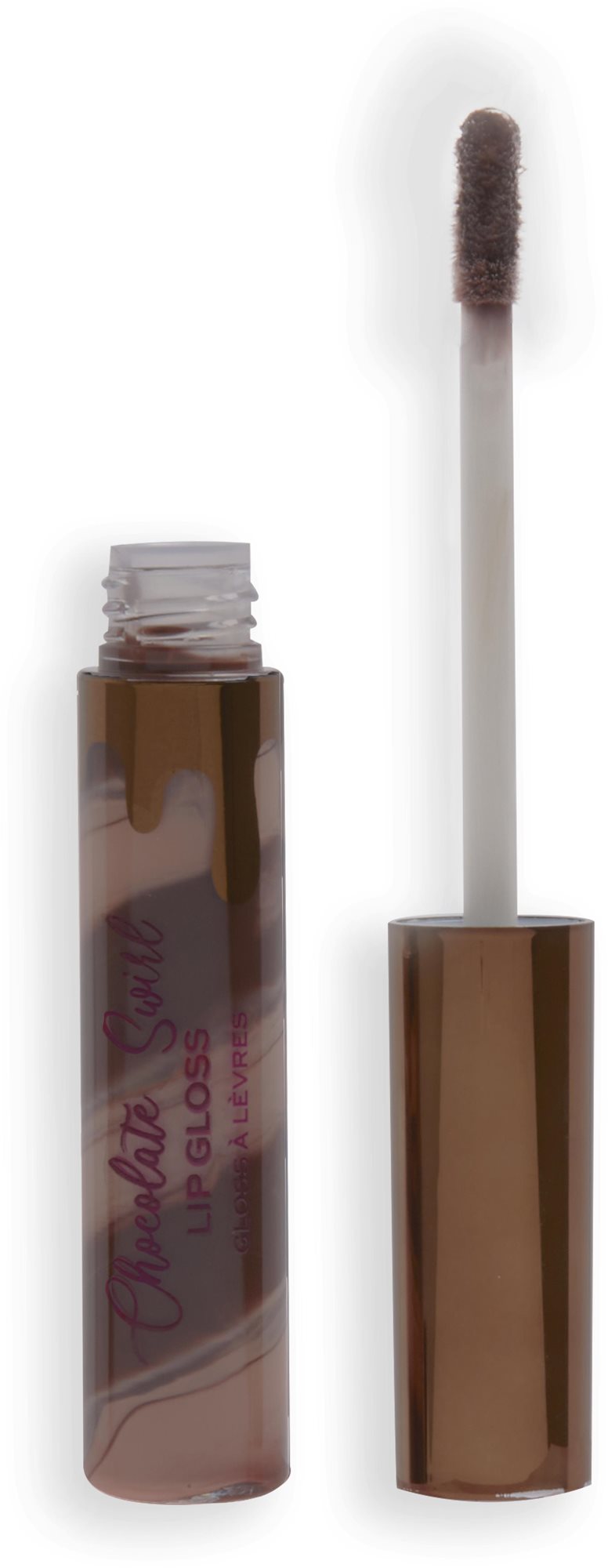 Szájfény I HEART REVOLUTION Soft Swirl Gloss Chocolate Lip Chocolate Pudding