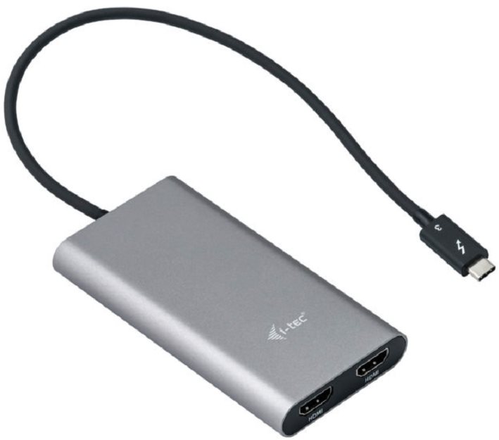 Átalakító I-TEC Thunderbolt 3 Dual HDMI Adapter 60Hz