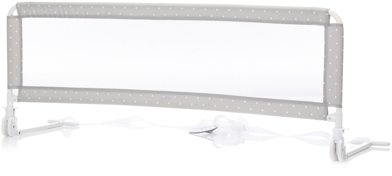 Babarács Ágyra rögzíthető babarács Hugo Dots Grey 135 × 50 cm