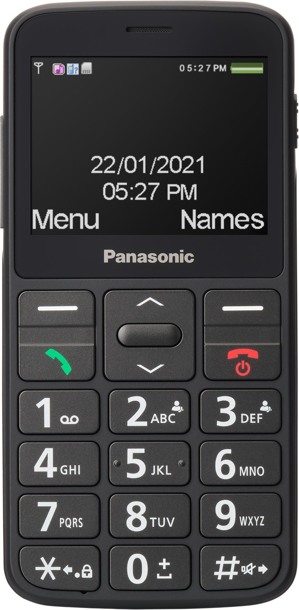 Mobiltelefon Panasonic KX-TU160EXB fekete