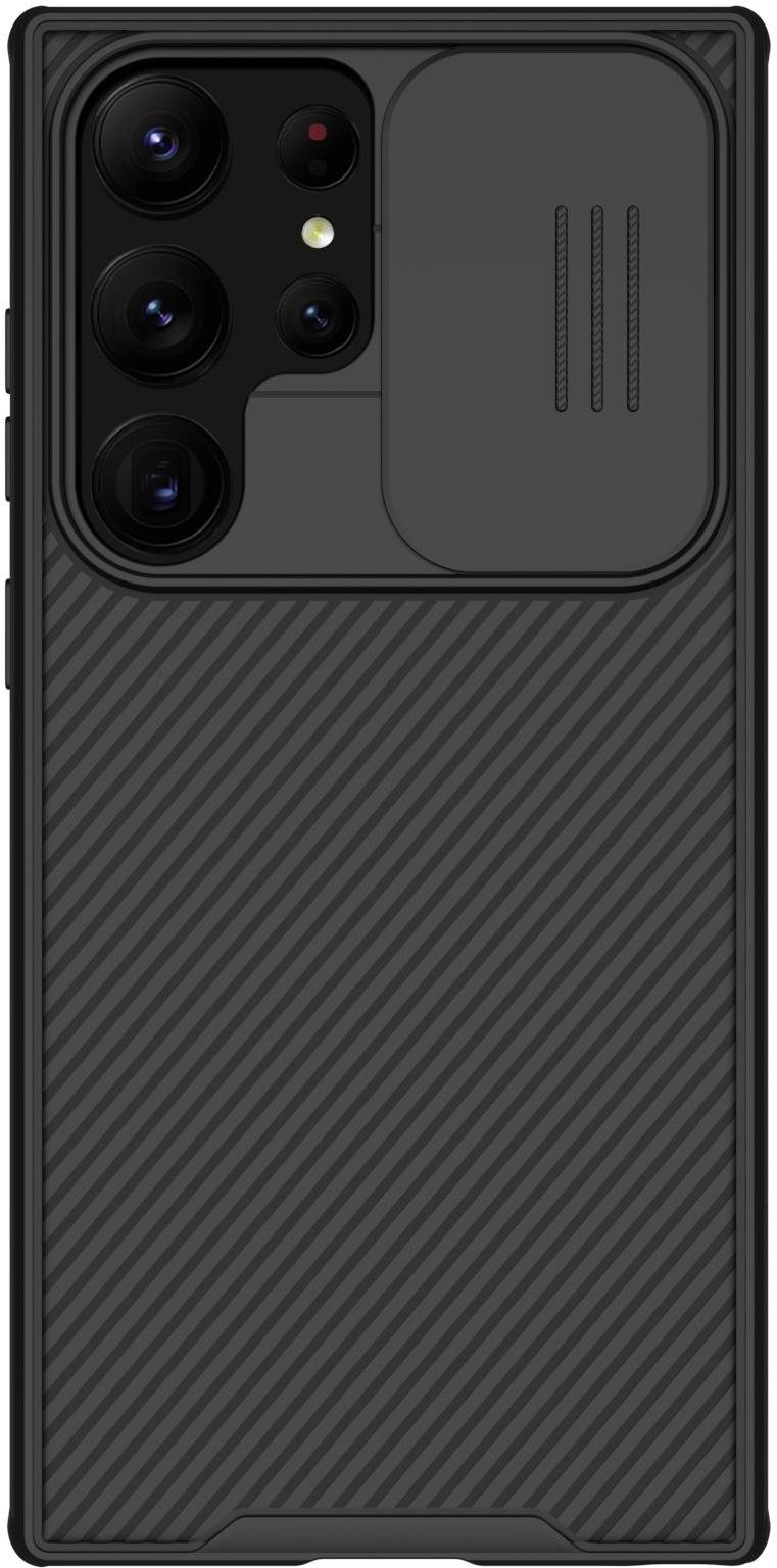 Telefon tok Nillkin CamShield PRO Samsung Galaxy S23 Ultra fekete tok
