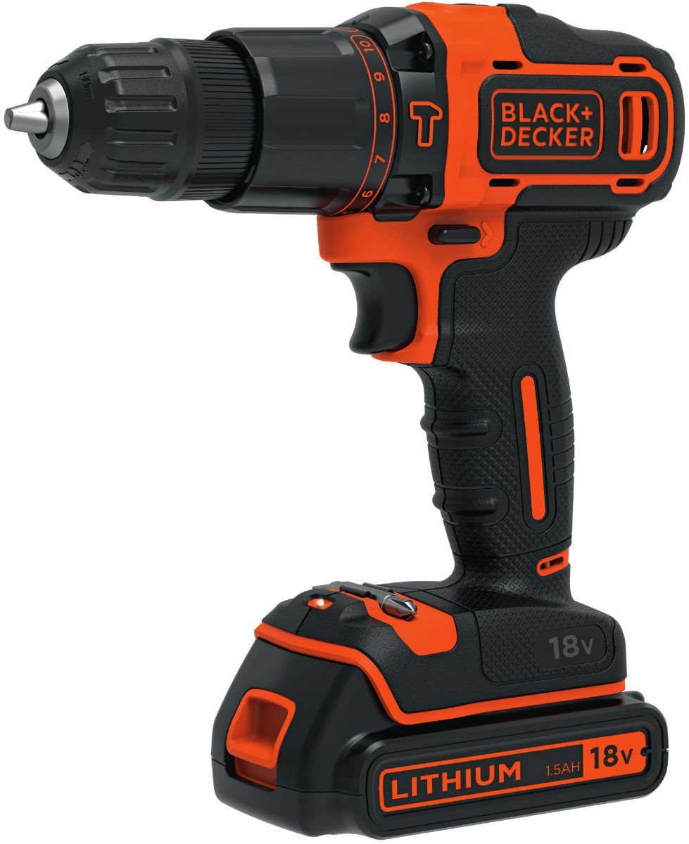 Akkus fúró Black&Decker BDCHD18K1B2